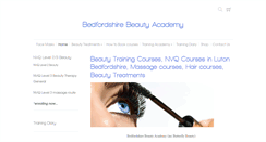 Desktop Screenshot of butterflybeautyandtraining.co.uk